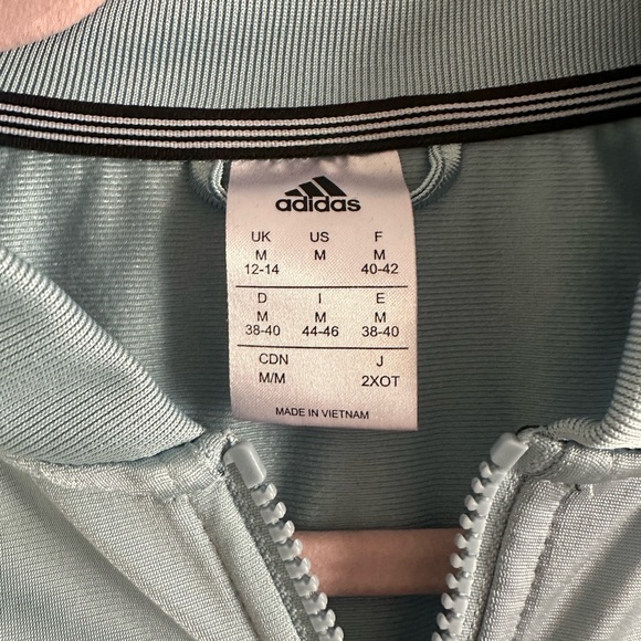 Adidas blue jacket - Picture 2 of 4